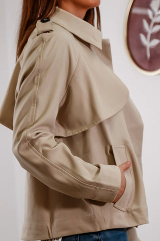 Fall Trench Coat, Trench coat, Cream coat, Aesthetic coat, Fall outfit inspo, Work outfit inspo, coats, coats inspo