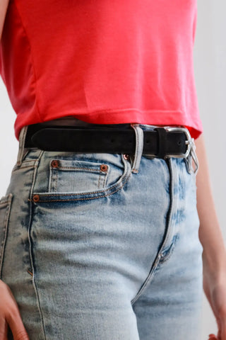 Black belt, Black classy belt, everyday black belt, work belt, staple belt.