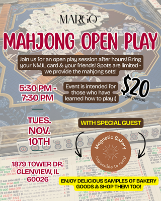 Mahjong Open Play - November 10