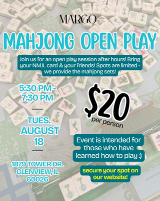 Mahjong Open Play August 18