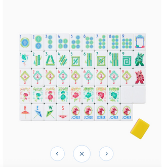 Pippa Mahjong Tiles - Oh My Mahjong, Mahjong tiles, Tiles, Oh My Mahjong, Cute Mahjong Tiles, Spring color tiles. 