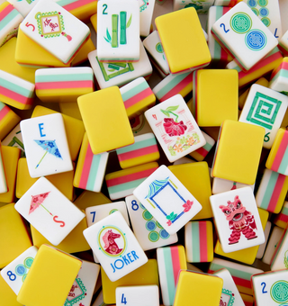 Pippa Mahjong Tiles - Oh My Mahjong, Mahjong tiles, Tiles, Oh My Mahjong, Cute Mahjong Tiles, Spring color tiles. 