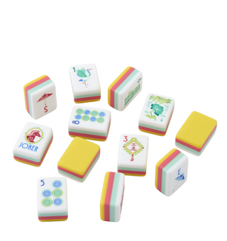 Pippa Mahjong Tiles - Oh My Mahjong, Mahjong tiles, Tiles, Oh My Mahjong, Cute Mahjong Tiles, Spring color tiles. 