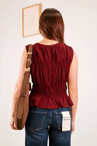 Plum Tank Top, Maroon Tank Top, Fall Tops, Fall top inspo, Fall tank top, plum top, plum tank top, Winter Tops