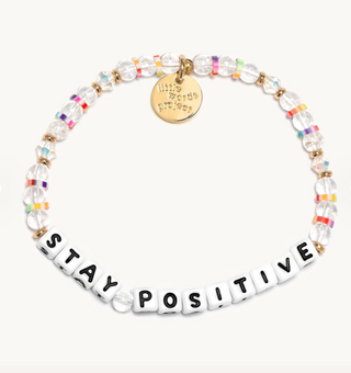 Stay Positive - Little Words Project Bracelet