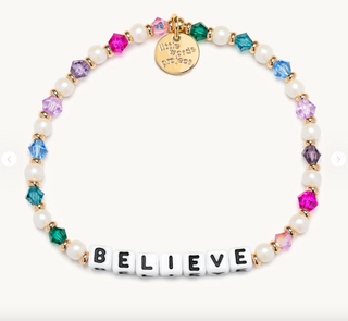 Believe - Little Words Project Bracelet