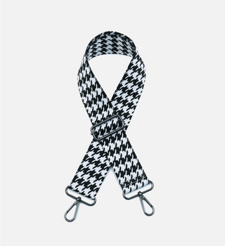 Houndstooth purse strap, cute purse strap
