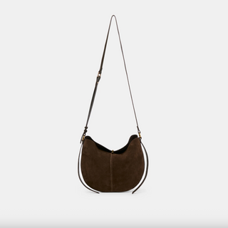 Brown- BENNET purse, brown classic purse, medium to large size purse, crossbody or shoulder bag