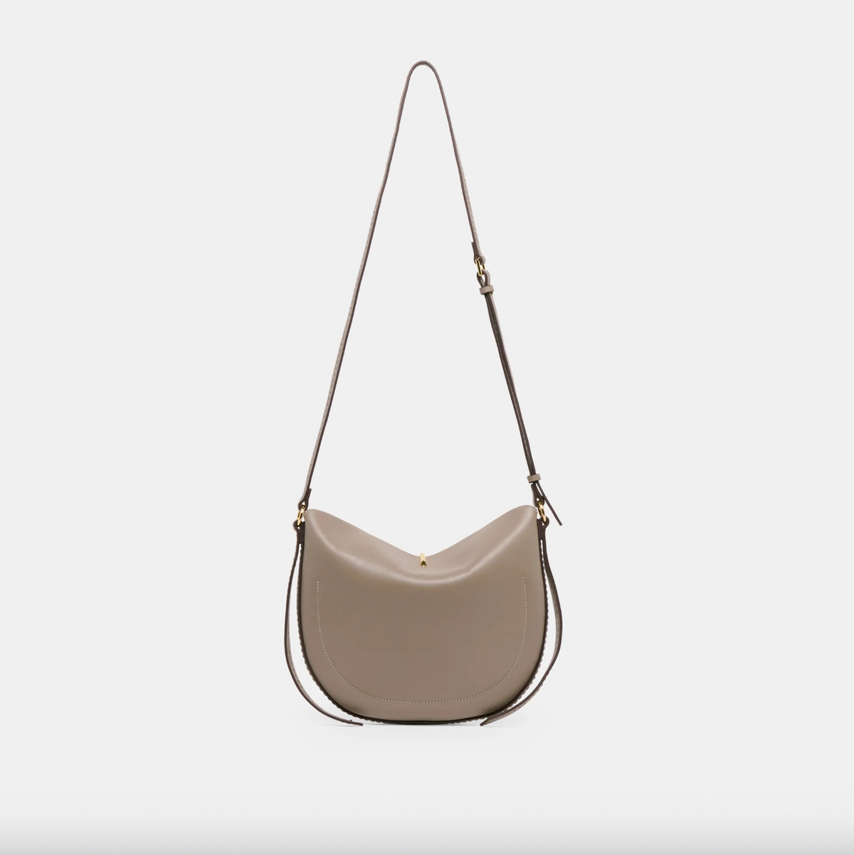 gray- BENNET purse, brown classic purse, medium to large size purse, crossbody or shoulder bag