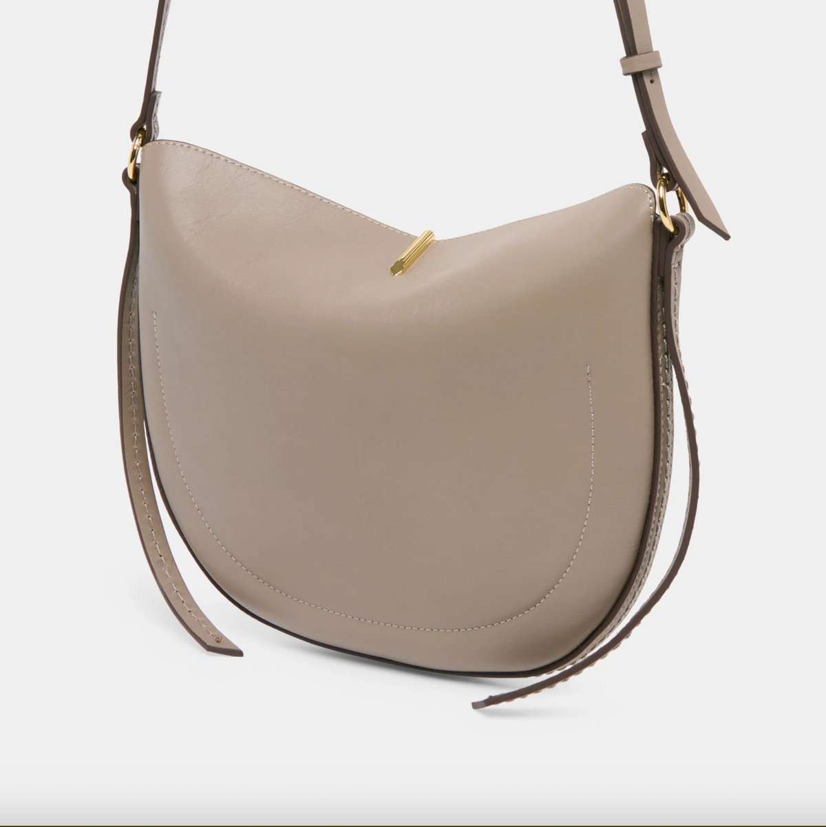 gray- BENNET purse, brown classic purse, medium to large size purse, crossbody or shoulder bag