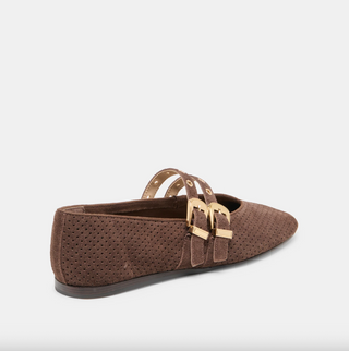 Baylee Ballet Flat - Dark Brown