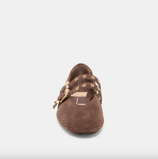 Baylee Ballet Flat - Dark Brown