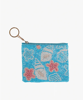 Beaded pouch, coin pouches, beaded coin pouch