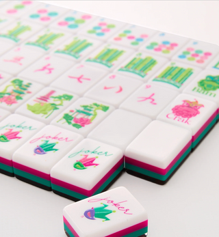 Glow Wide Tiles - Oh My Mahjong