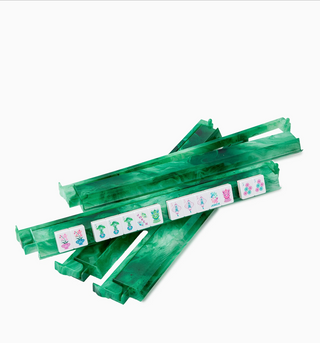 GREEN AGATE MAHJONG RACKS - Oh My Mahjong