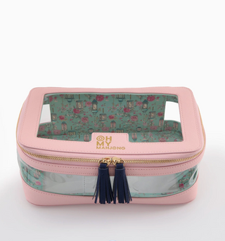 Mahjong Tile Storage Bag - Oh My Mahjong -Light Pink