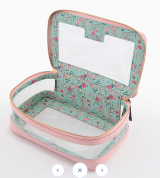 Mahjong Tile Storage Bag - Oh My Mahjong -Light Pink