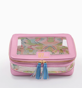 Mahjong Tile Storage Bag - Oh My Mahjong - Metallic Pink