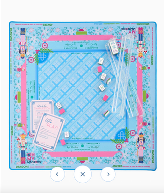 Sugarplum Mahjong Mat - Oh My Mahjong PRE-ORDER