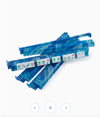 BLUE LACE AGATE MAHJONG RACKS - Oh My Mahjong