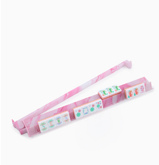 PINK QUARTZ MAHJONG RACKS - Oh My Mahjong