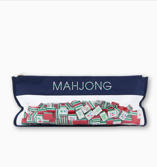 Mahjong Tile Storage Bag - Oh My Mahjong - Navy