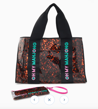 Mahj Tortoise Jelly Tote Bag - Oh My Mahjong