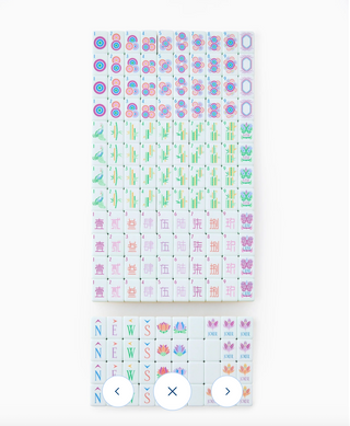 Sorbet Mahjong Tiles - Oh My Mahjong