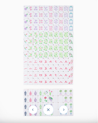 Taylor Mahjong Tiles - Oh My Mahjong