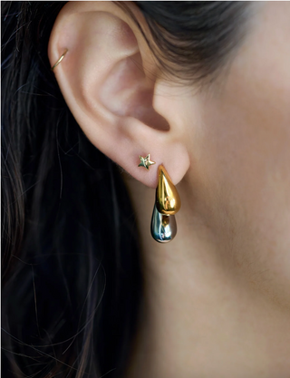 Maura Two Tone Studs