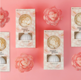 Sweet Grace Floral Diffuser, Sweet Grace Candles