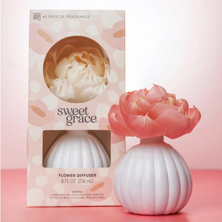 Sweet Grace Floral Diffuser, Sweet Grace Candles