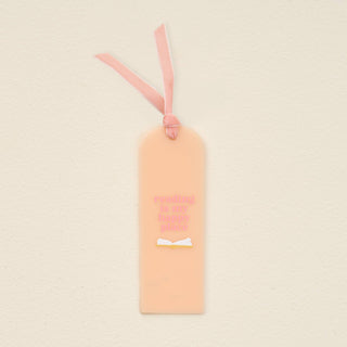 Acrylic Bookmark-Reading is My Happy Place