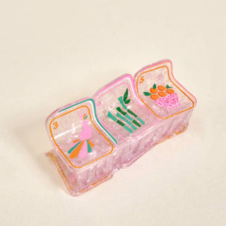 Shape Up Claw Clip–Mahjong Tiles