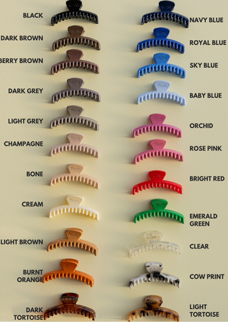 Shiny Mini Hold Everything Claw: NAVY BLUE