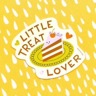 Little Treat Lover Cake Vinyl Decal Sticker