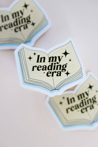 In My Reading Era Sticker